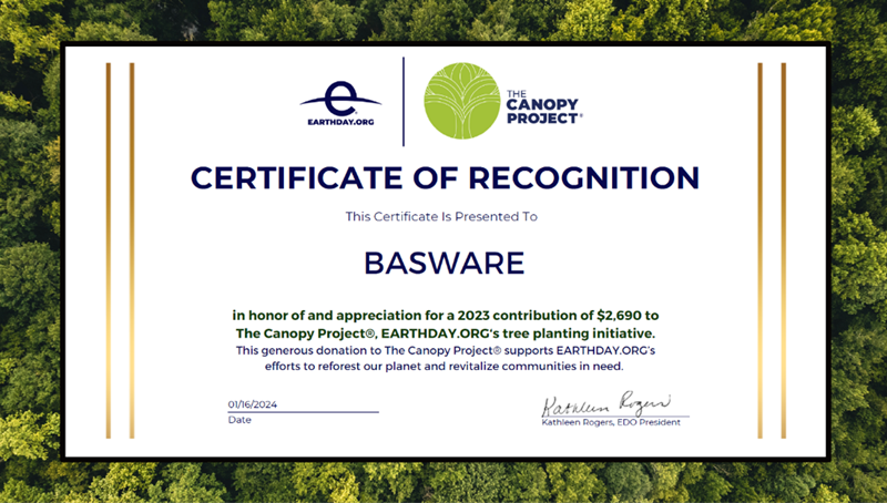 basware-company-environmental-canopy-tree-planting-certificate