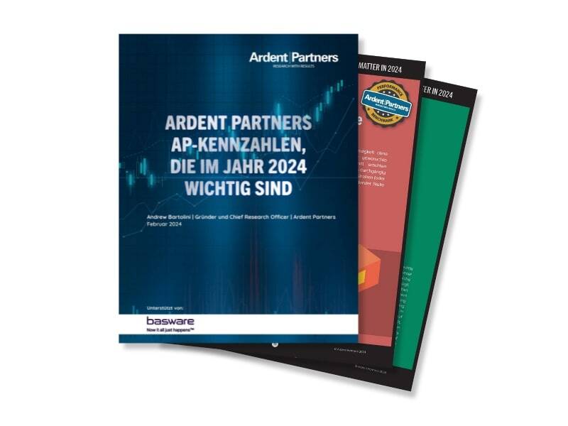 Holen Sie sich jetzt die wichtigsten KPIs für die Kreditorenbuchhaltung von Ardent Partners im Jahr 2024!